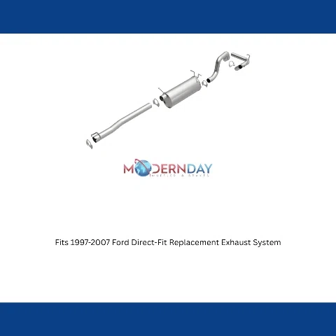 Fits 1997-2007 Ford Direct-Fit Replacement Exhaust System 106-0482